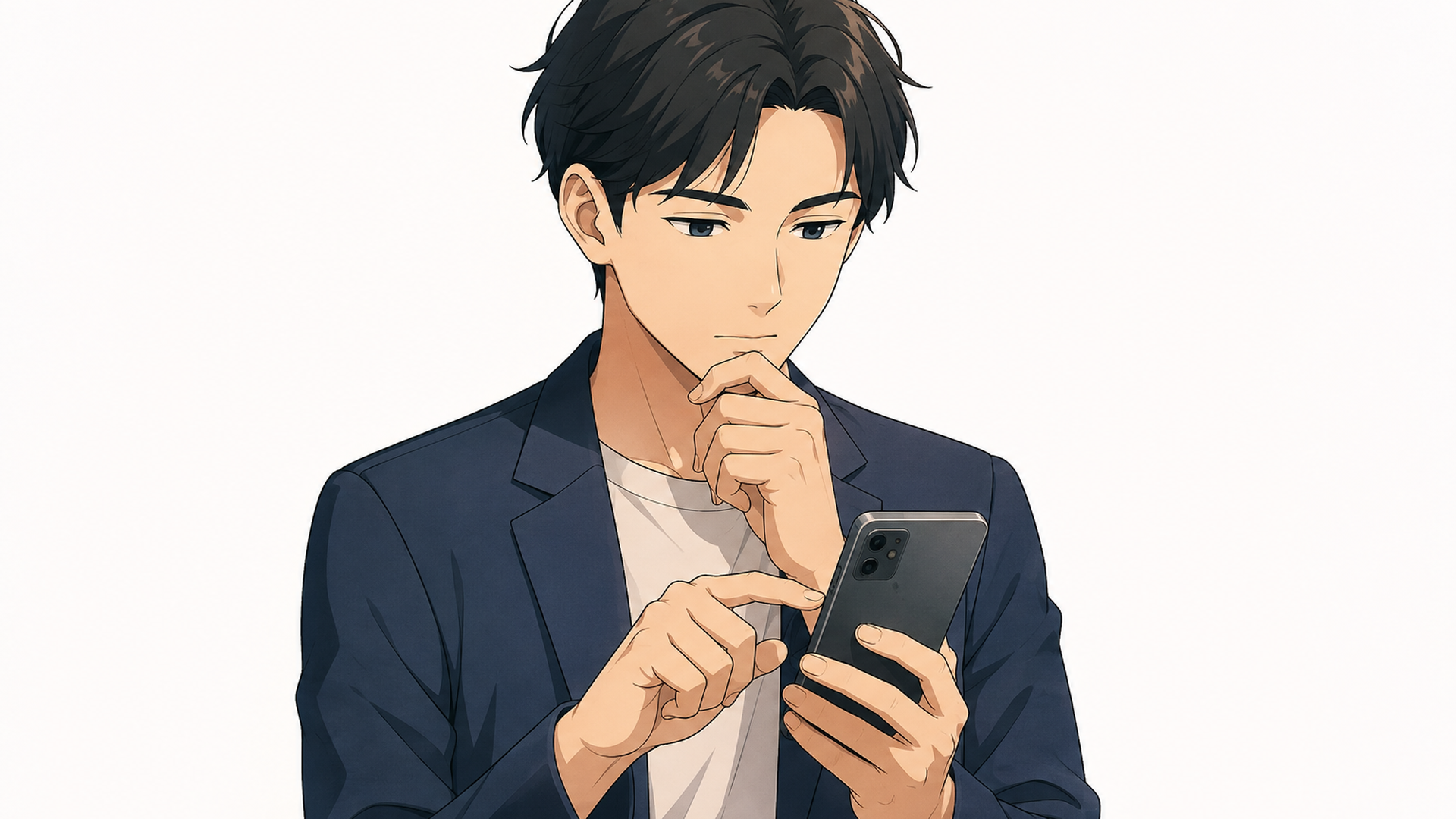 dカードとドコモポイ活プランの改定時期をスマートフォンで一つずつ確認する利用者