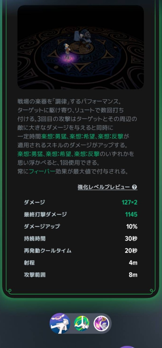ファインチューニングの数値の説明