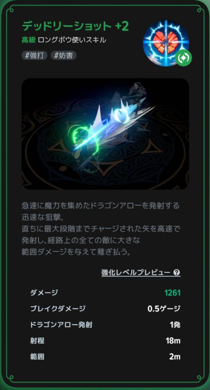 デッドリーショットの説明